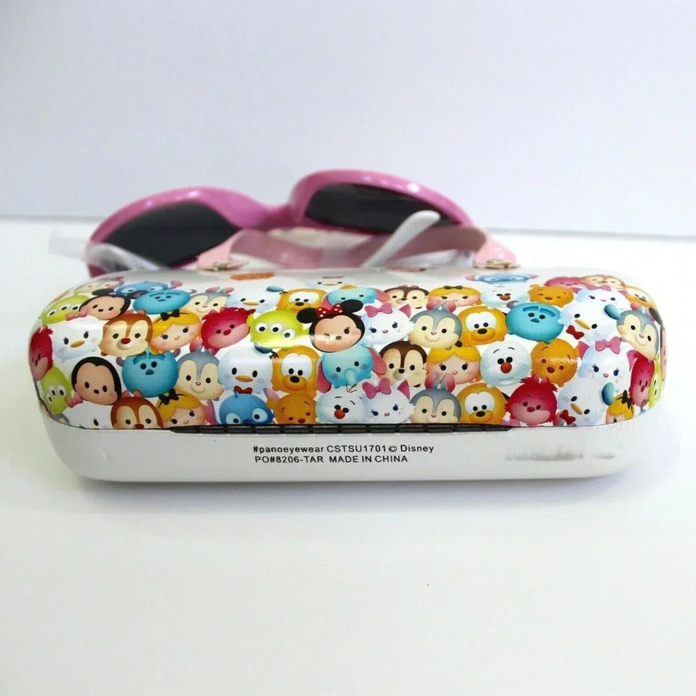 Disney tsum tsum Kids 100% UV Protection Sunglasses & Case Set